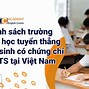 Xét Tuyển Đại Học Ielts 2022 Tại Tphcm Không Tốn Tiền